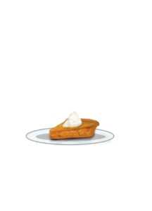 illustration of apple pie