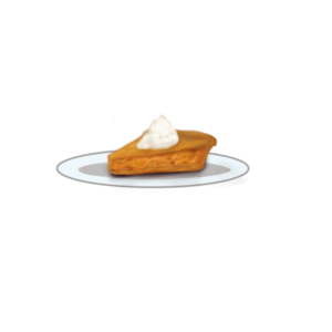 illustration of apple pie