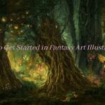 Image of Faeries in a Magical Forest - How to Get Started in Fantasy Art