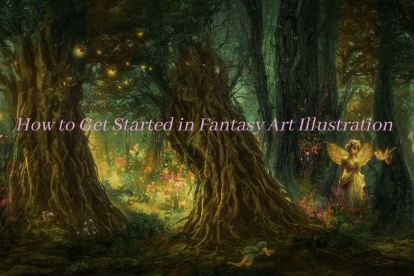 Image of Faeries in a Magical Forest - How to Get Started in Fantasy Art