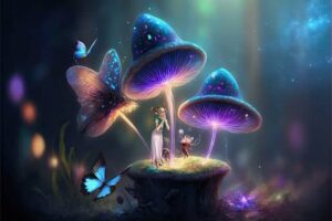 How to Get Started in Fantasy Art- Mushrooms and Fairies- Color Theory