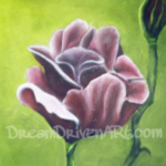 Oil painting flowers